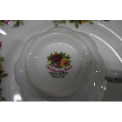 141 - An amazing & extensive collection of Royal Albert Old Country Roses ceramics, to include 37 cups, 44... 