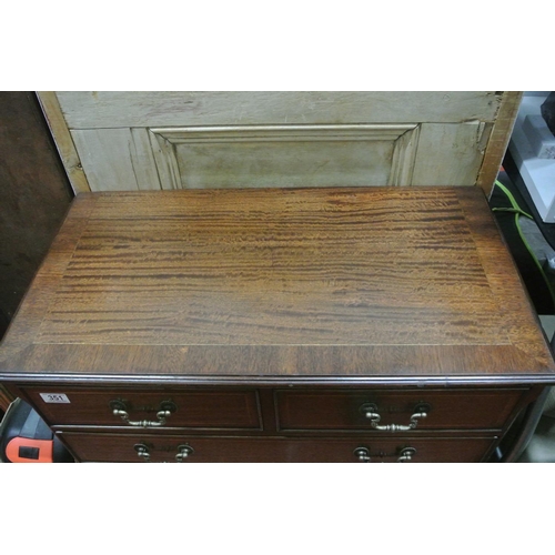 351 - A Chest of Drawers