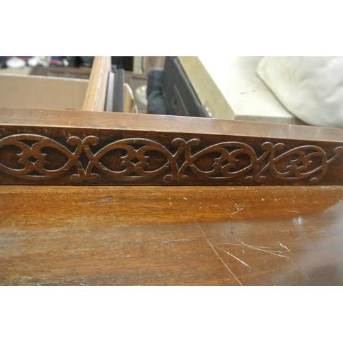 403 - A Mahogany Chest of Three Drawers