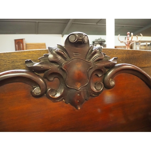 247 - A stunning antique Victorian carved back mahogany sideboard.