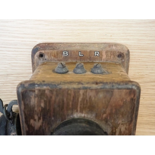 99 - An antique BLR telephone.