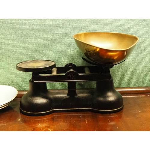 317 - A set of vintage scales.