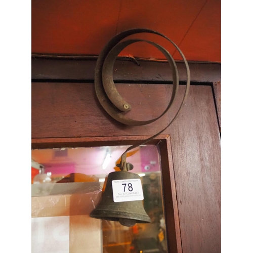 78 - A vintage shop door bell.