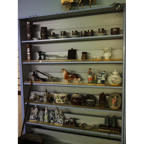 354 - A large assortment of various ceramics/ glassware.