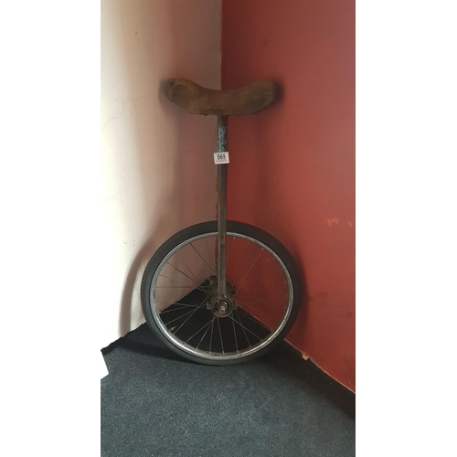 569 - A unicycle.