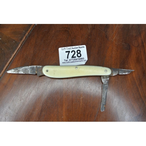 728 - A vintage James Barber Era pocket knife.