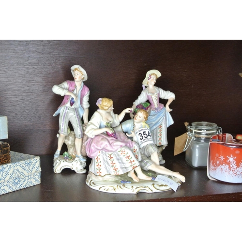 354 - A set of three ornaments