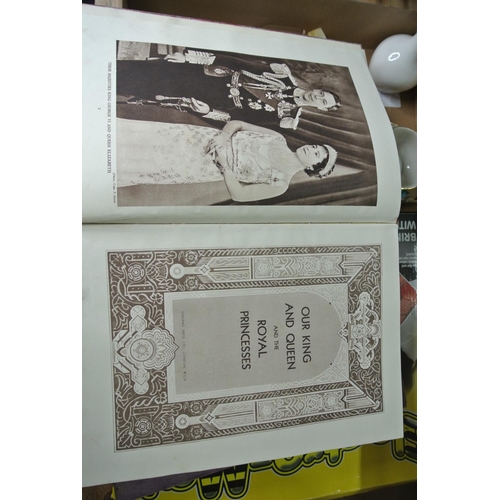 381 - A trio Royal books. 1.King Emperors Jubilee 1910/1935, 2. Our King & Queen and the Royal Princesses,... 