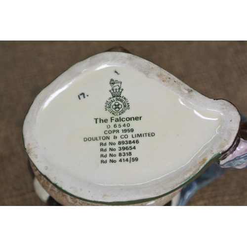 423 - A Royal Doulton 'The Falconer' toby jug