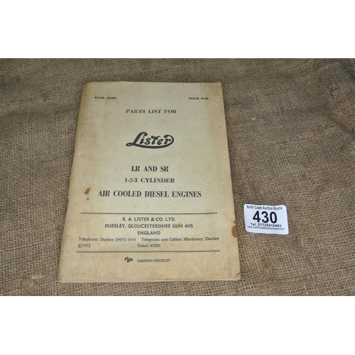 Lot 430       