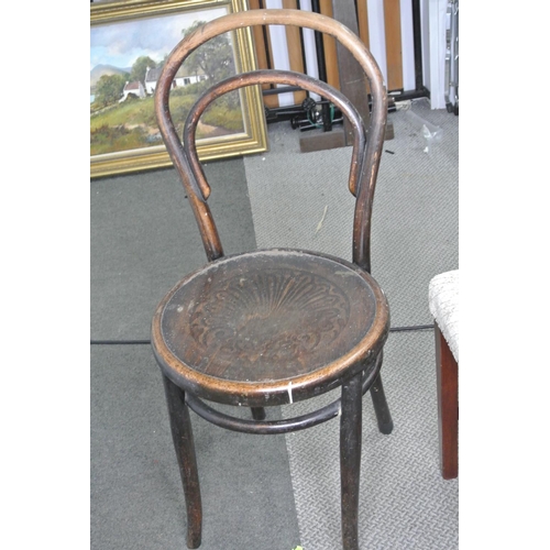 742 - A bentwood chair