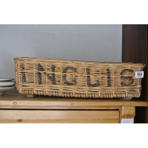 804 - An Inglis bread basket