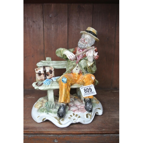 809 - A Capodimonte figurine