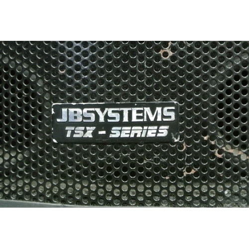 179 - Two JB Systems TSX Series speakers