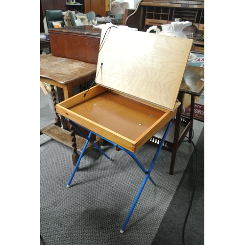 351 - A children's folding school table