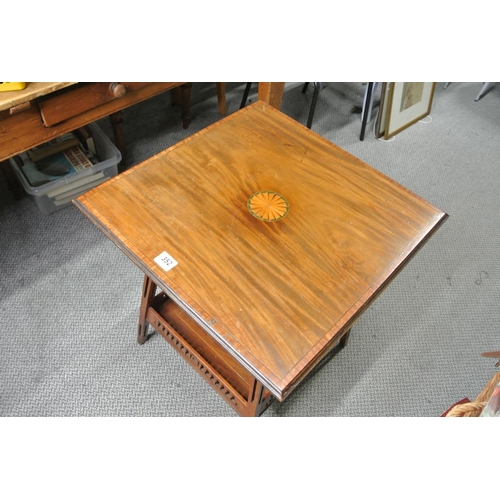 352 - A stunning antique inlaid Edwardian occasional table.