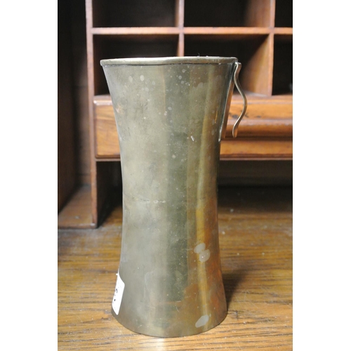 362 - A trench art vase