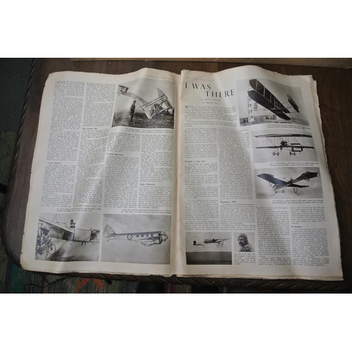 445 - A vintage Daily Mail publication on the 'Golden Jubilee of Flying' from 1953