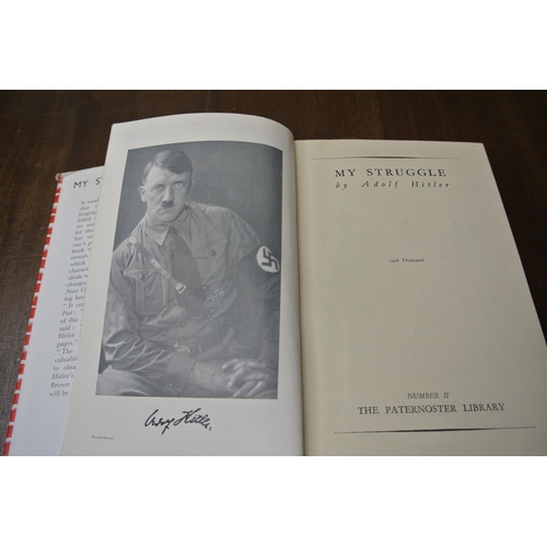 460 - My Struggle - Adolf Hitler - rare English version of Mein Kampf