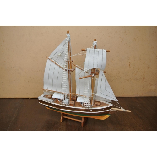 410 - A model ship.