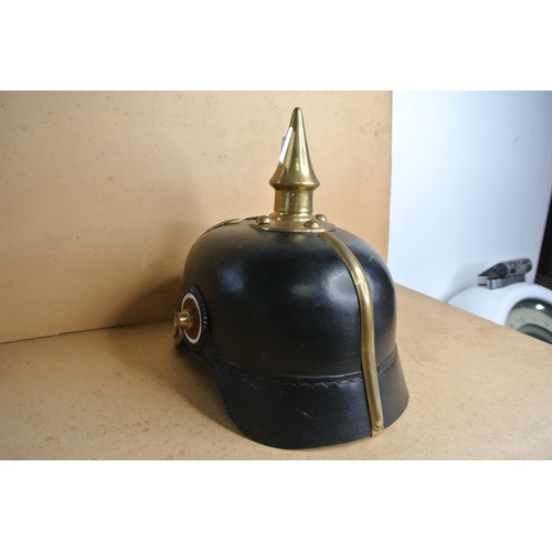 543 - A reproduction German helmet.