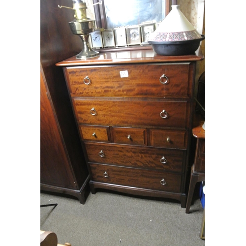 143 - A Stag mahogany chest of drawers.