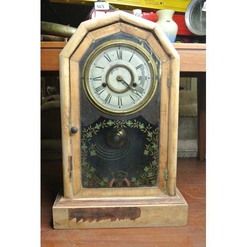 422 - An antique clock for restoration.