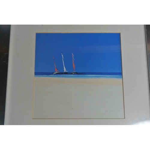 432 - A pair of framed prints by John Horsewell.