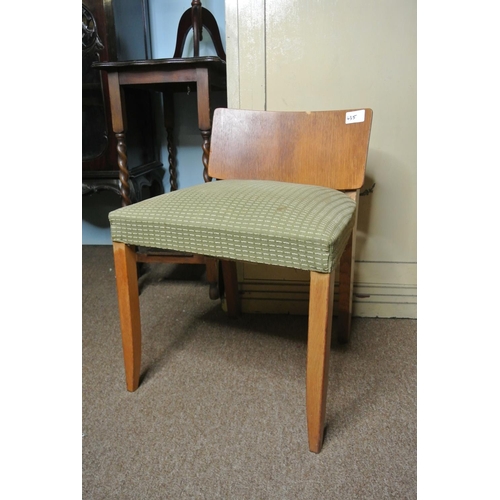 435 - A vintage GPLAN dressing table chair.