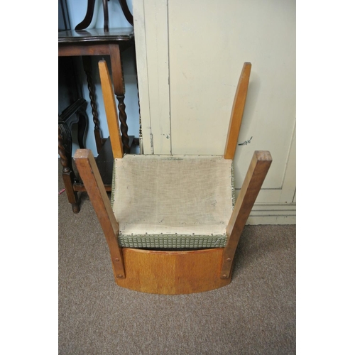 435 - A vintage GPLAN dressing table chair.