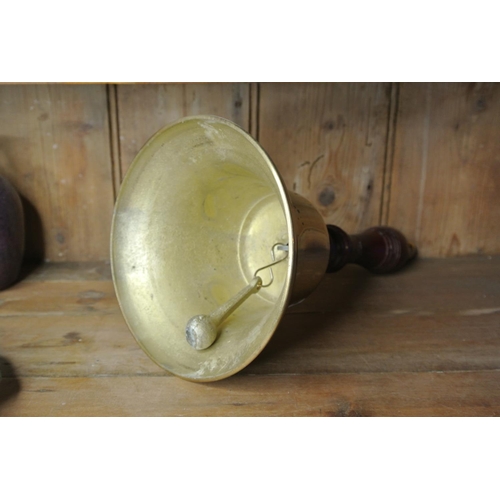 80 - An antique school bell.