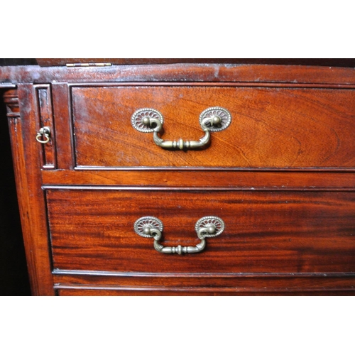 100 - A stunning antique style desk/ bureau.