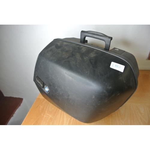 281 - A pair of BMW touring motorbike panniers