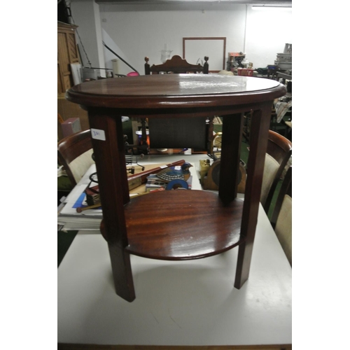 371 - A vintage telephone / side table