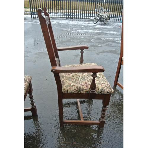 415 - A set of six Old Charm dinning room chairs