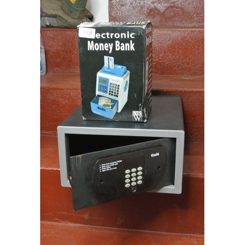 113 - An electronic money bank