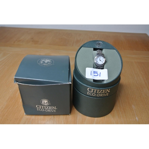 151 - A Citizen Eco-Drive ladies watch