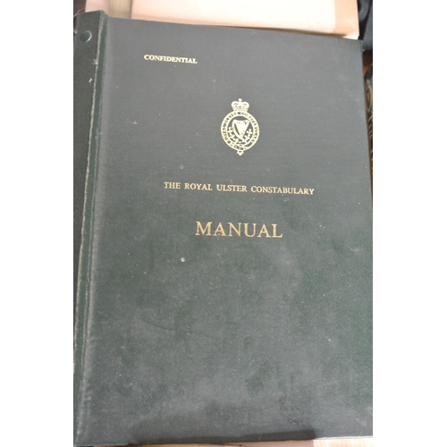 172 - A vintage Royal Ulster Constabulary (RUC) manual.