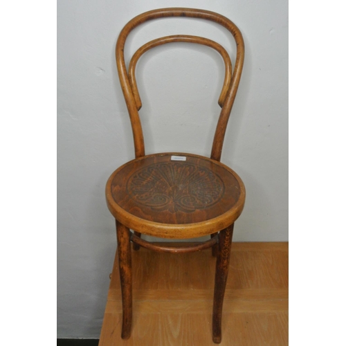 264 - A Bentwood chair