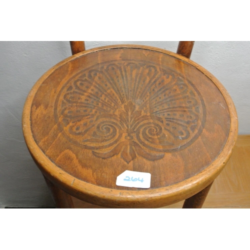 264 - A Bentwood chair