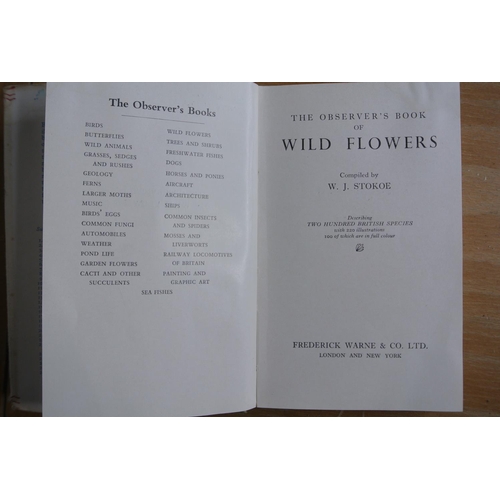 276 - A vintage Sunnyside Farm book and The Observer's book of Wild Flowers