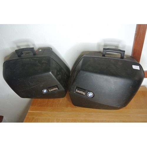 281 - A pair of BMW touring motorbike panniers