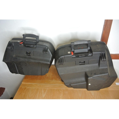 281 - A pair of BMW touring motorbike panniers