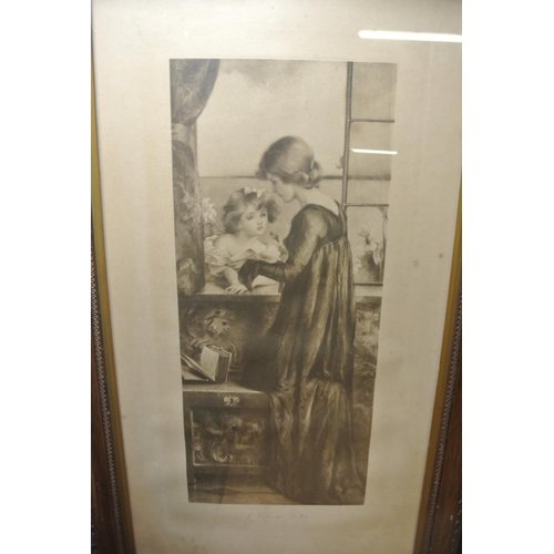 291 - A pair of antique prints by Maude Goodman set in beautiful frames.