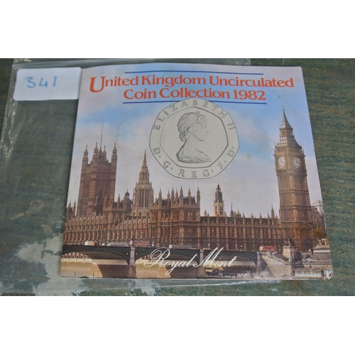 341 - United Kingdom uncirculated coin collection 1982