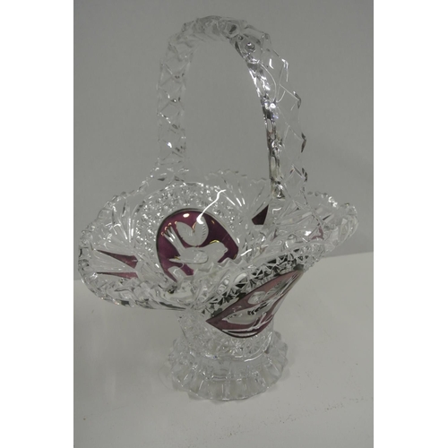 398 - A collection of glassware and crystal to include three vintage decanters and more