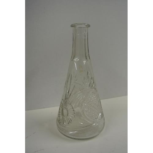 398 - A collection of glassware and crystal to include three vintage decanters and more