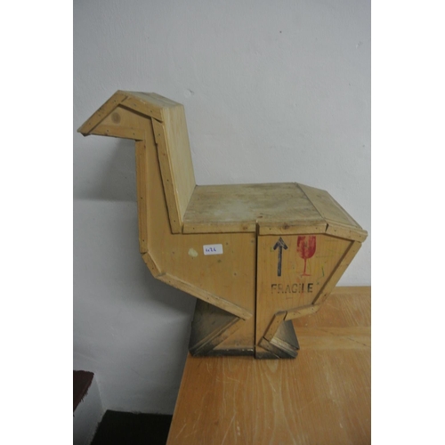 426 - An 'animal-crate', storage crate in the form of a duck by designer Marcantonio Raimondi Malerba from... 