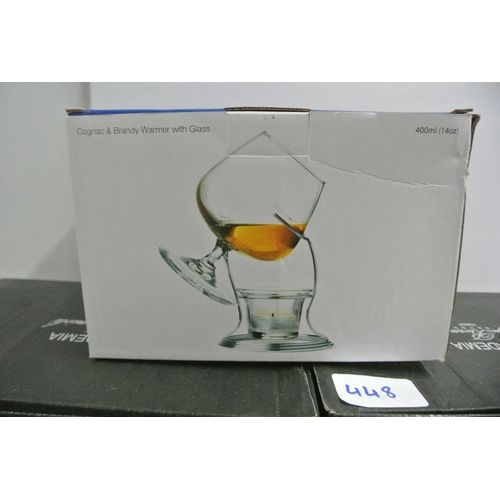 448 - A collection of drinking glasses in original packaging