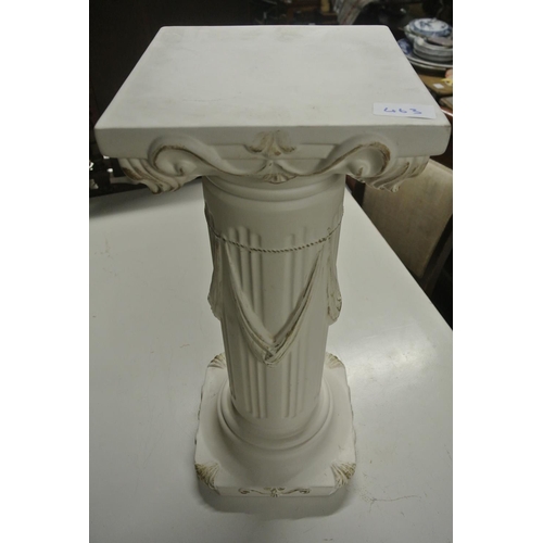 463 - A large ceramic jardiniere stand